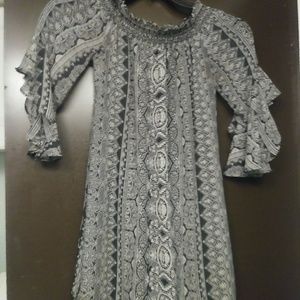 Patterned summer dress